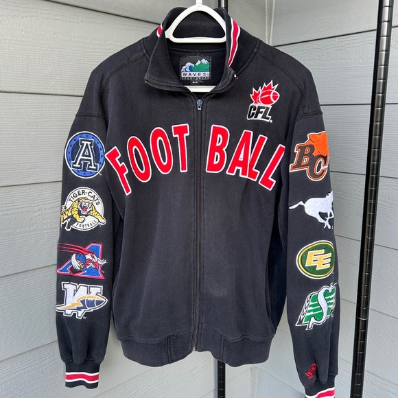 WAVES Sportswear Tops - Vintage CFL Sweater by WAVES Sportswear